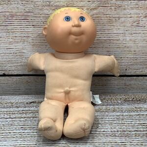 Vintage 1992 Teeny Tiny‎ Preemies Cabbage Patch Doll Blonde Hair Blue Eyes
